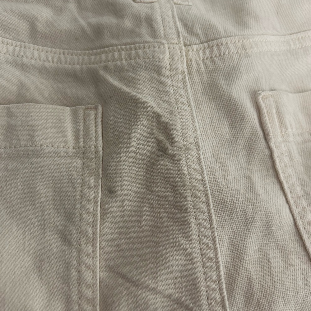 NWT AE Dreamy Drape Carpenter Cream Women's Shorts - Picture 9 of 12